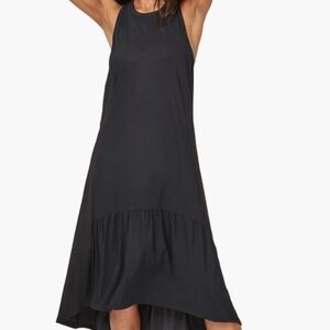 Sweaty Betty Ace Racerback Midi Dress Black XS